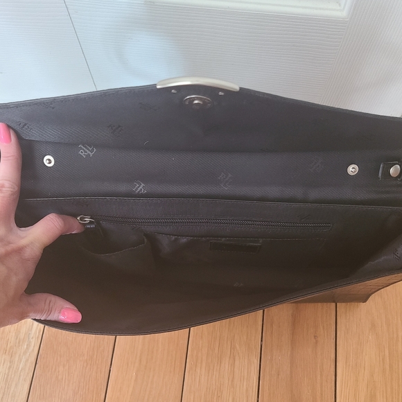 New Vintage Lauren Ralph Lauren Clutch Purse - Picture 8 of 13